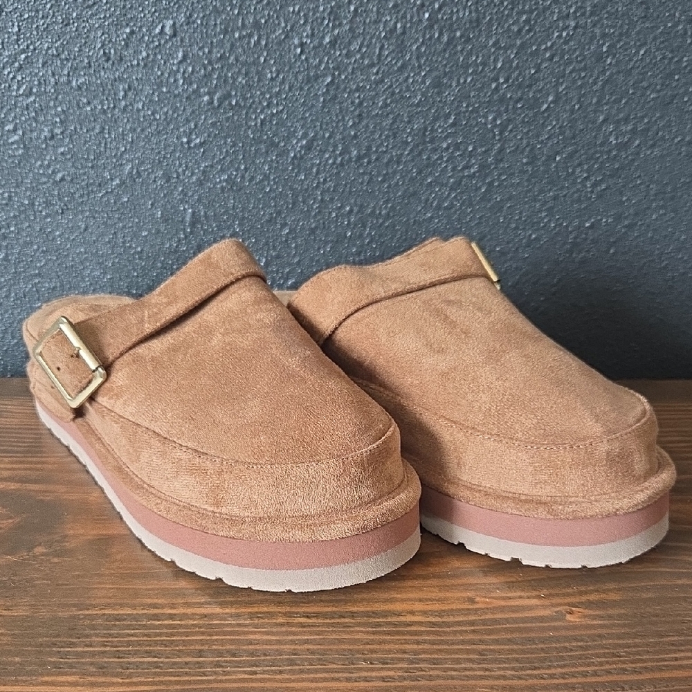Madden Girl Graham Suede Mule Clogs
